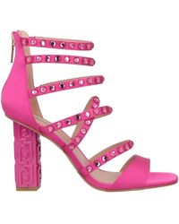 Liu Jo - Fuchsia Sandals Textile Fibers - Lyst