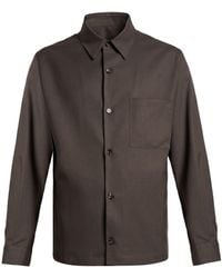 BE ABLE - Shirt Polyester, Virgin Wool, Elastane - Lyst