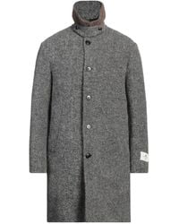 Peuterey - Wool Coat Mohair Wool, Alpaca Wool, Virgin Wool, Polyamide - Lyst
