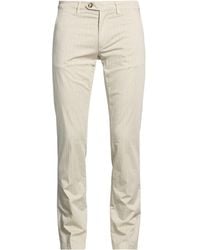 RE_HASH - Cream Pants Cotton, Lyocell, Elastane - Lyst