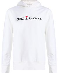 Kiton - Sweatshirt Cotton, Elastane - Lyst