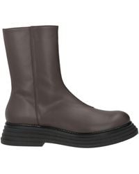 Semicouture - Ankle Boots Leather - Lyst