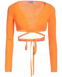 MSGM - Wrap Cardigans - Lyst
