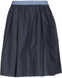 Woolrich Jupe au genou - Bleu