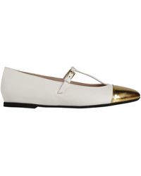 N°21 - Ballet Flats Leather - Lyst