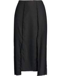 Crida Milano - Midi Skirt Wool, Lycra - Lyst