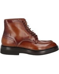 Santoni - Tan Ankle Boots Leather - Lyst