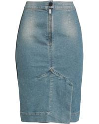 Vivienne Westwood - Denim Skirt Cotton, Elastane - Lyst