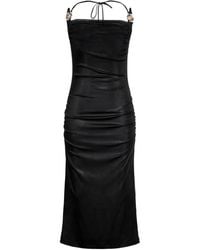 Just Cavalli - Midi-Kleid - Lyst