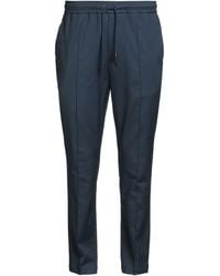 Isaia - Midnight Pants Wool, Cotton, Elastane - Lyst