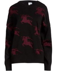 Burberry - Sweater Cotton, Silk, Polyamide, Elastane - Lyst