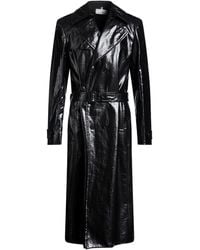 MM6 by Maison Margiela - Overcoat & Trench Coat Linen, Polyurethane - Lyst