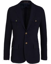 Moorer - Midnight Blazer Virgin Wool, Elastane - Lyst