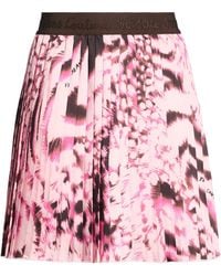 Versace Jeans Couture - Blush Mini Skirt Polyester - Lyst
