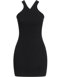 Courreges - Mini Dress Cotton, Elastane - Lyst