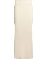 Wardrobe NYC - Ivory Maxi Skirt Cotton - Lyst