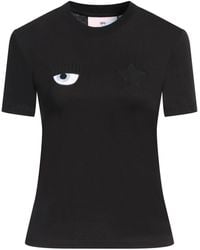 Chiara Ferragni - T-Shirt Cotton - Lyst