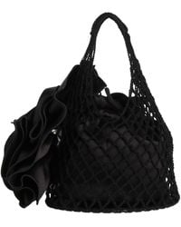 Magda Butrym - Handbag Cotton, Viscose, Silk, Calfskin - Lyst