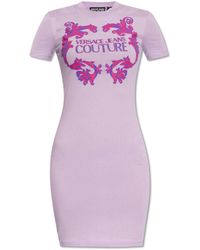 Versace Jeans Couture - Robe courte - Lyst