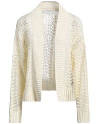 Daniele Fiesoli - Cream Cardigan Linen, Polyamide - Lyst