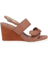 Baldinini - Tan Sandals Leather - Lyst