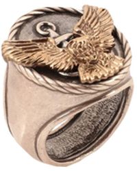 Maison Margiela Anillo - Metálico