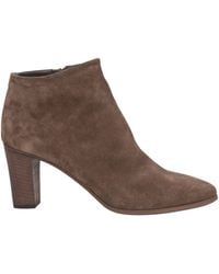 Pantanetti - Khaki Ankle Boots Leather - Lyst