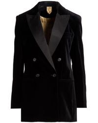 Max Mara - Blazer Cotton, Elastane - Lyst