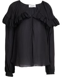 Lanvin - Top Polyester - Lyst