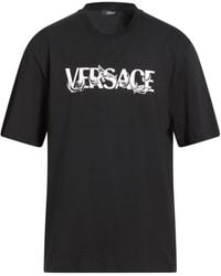 Versace - T-Shirt Cotton - Lyst