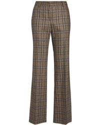 Gaelle Paris - Khaki Pants Wool, Polyester, Polyamide, Acrylic - Lyst