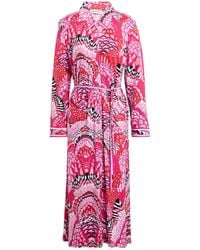 Leonard Paris - Midi-Kleid - Lyst