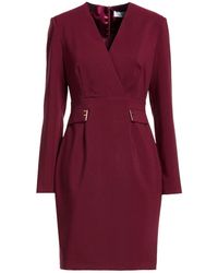 Fracomina - Light Mini Dress Polyester, Elastane - Lyst