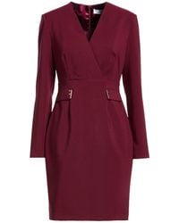 Fracomina - Light Mini Dress Polyester, Elastane - Lyst
