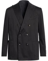 Lardini - Blazer Cotton, Elastane - Lyst