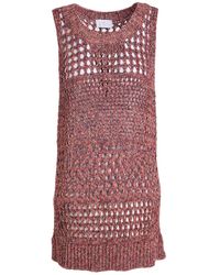 Nenette - Sweater Viscose, Metallic Polyester - Lyst