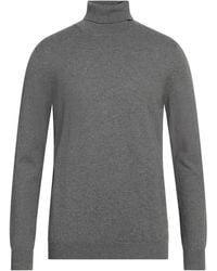 AT.P.CO - Turtleneck Cotton, Wool, Cashmere - Lyst