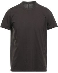 Rick Owens Langes T-Shirt in Grün für Herren Herren Bekleidung T-Shirts Kurzarm T-Shirts 