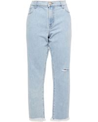 RE/DONE 50s Cut-off Denim Shorts in Blue | Lyst
