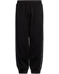 EA7 - Pants Cotton, Polyester, Elastane, Polyamide - Lyst