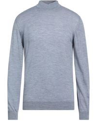 Fedeli - Slate Turtleneck Virgin Wool - Lyst