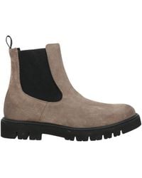 Seboy's - Khaki Ankle Boots Leather - Lyst