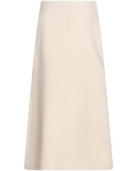 Hevò - Midi Skirt Polyester, Viscose, Elastane - Lyst