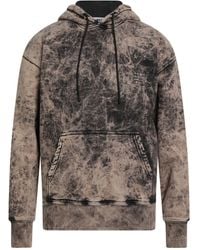 MSGM - Sand Sweatshirt Cotton - Lyst
