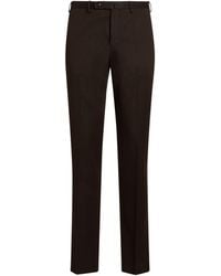 Incotex - By Slowear Dark Pants Cotton, Virgin Wool - Lyst