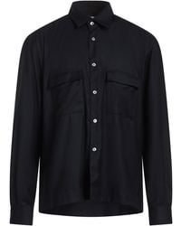 Xacus - Midnight Shirt Virgin Wool - Lyst