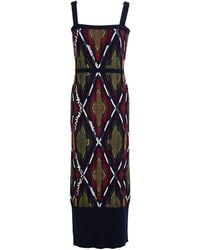 Barrie - Midnight Midi Dress Cashmere - Lyst