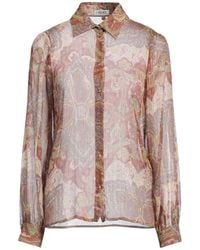 Liu Jo - Shirt Polyester, Metallic Fiber - Lyst
