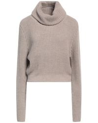 hinnominate - Khaki Turtleneck Acrylic, Polyester - Lyst