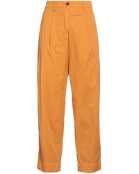 White Sand - Pants Cotton, Elastane - Lyst